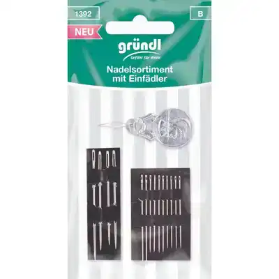 Grundl Naalden 14 stuks met inrijger