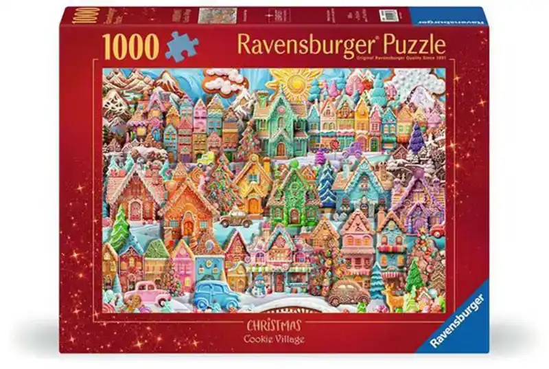 Legpuzzel Christmas Cokkie Village