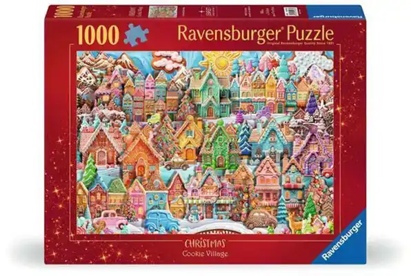 Legpuzzel Christmas Cokkie Village