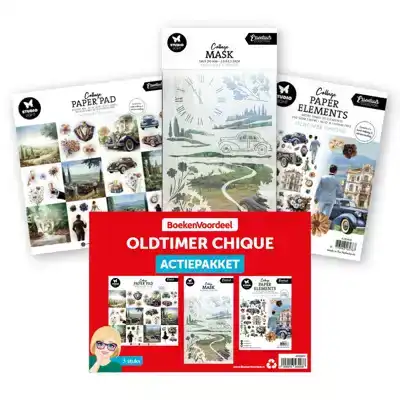 Actie pakket oldtimer chique 3 delig