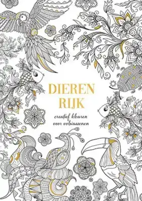 Dierenrijk - Creatief kleuren voor volwassenen