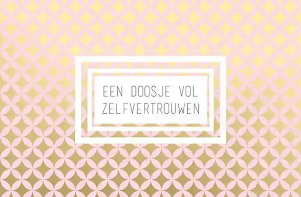 Een doosje vol zelfvertrouwen