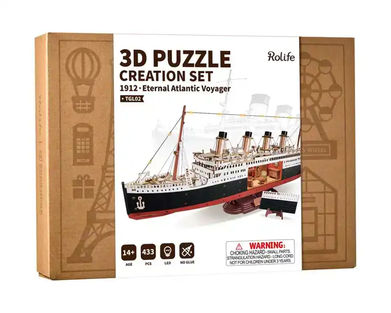 Robotime 1912 Eternal Atlantic Voyager TGL02