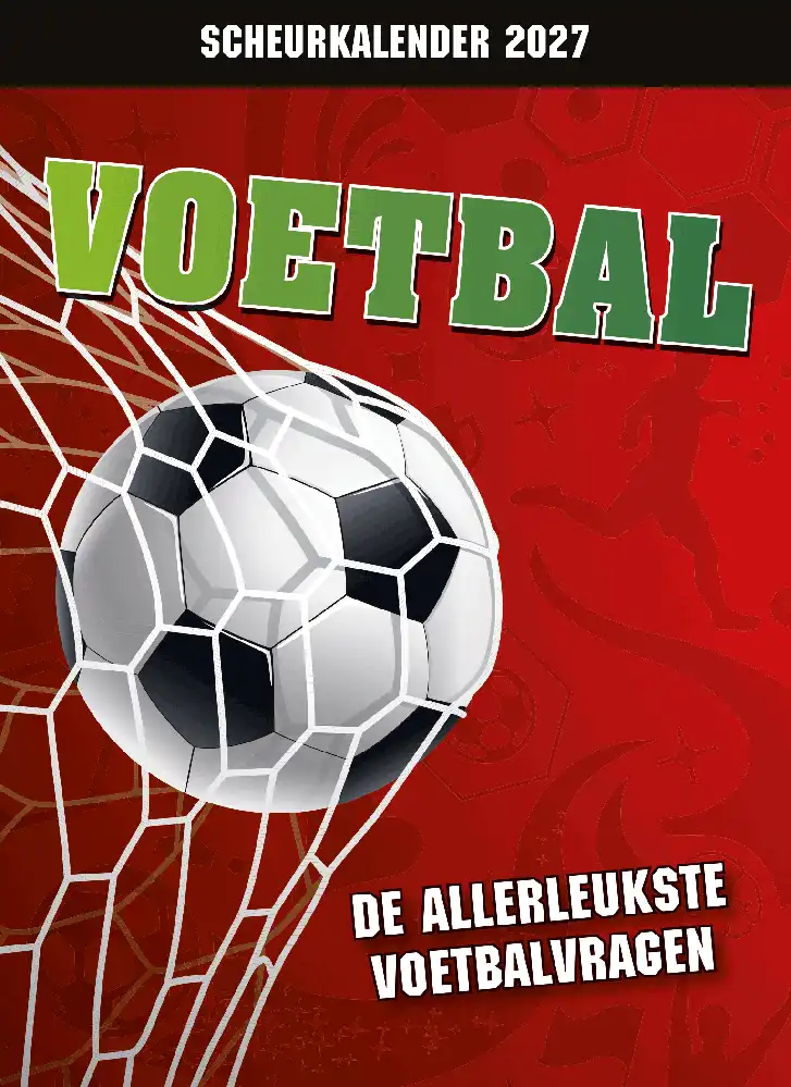 Scheurkalender 2027: voetbal