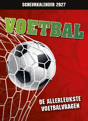 Scheurkalender 2027: voetbal