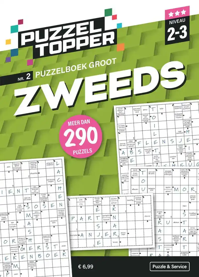 Puzzelboek groot zweeds 2-3punt nr2