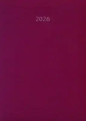 Weekagenda 2026 Oud Roze 17 x 24cm