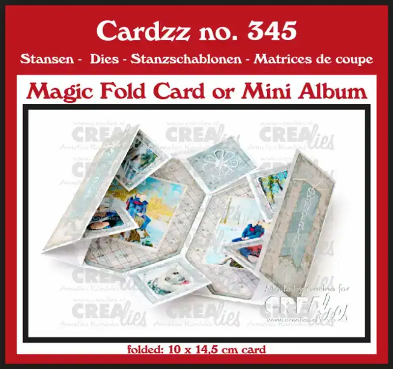 Crealies Cardzz Magic Fold or Mini Album no. 345