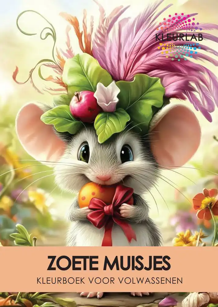 Zoete Muisjes Kleurboek voor Volwassenen