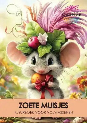 Zoete Muisjes Kleurboek voor Volwassenen
