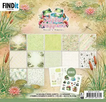 Berries Beauties - Joyful Hoppers 20 x 20 cm Paperpack