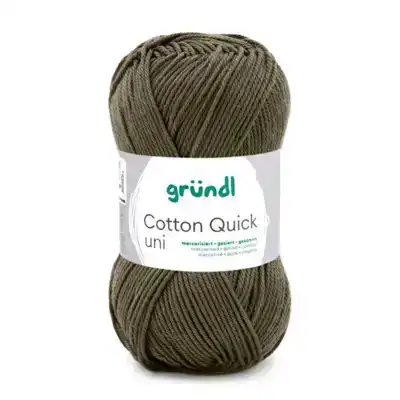 Cotton Quick Uni 168 zwartgroen 50 gram