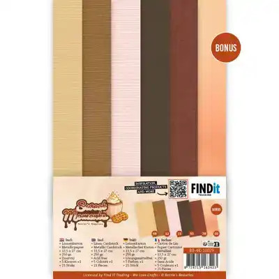 Linen Cardstock Pack Berries Beauties Sweet Moments 4K