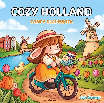 Cozy Holland Comfy kleurboek Jade Summer