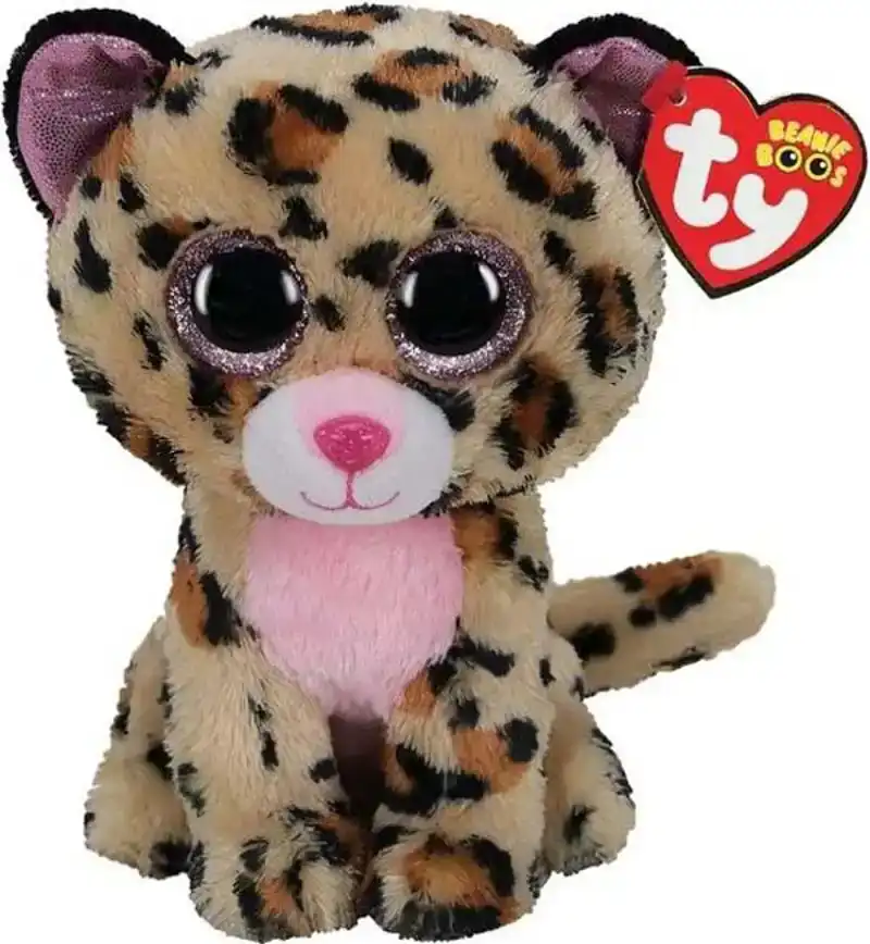 TY Beanie Boo's Livvie leopard
