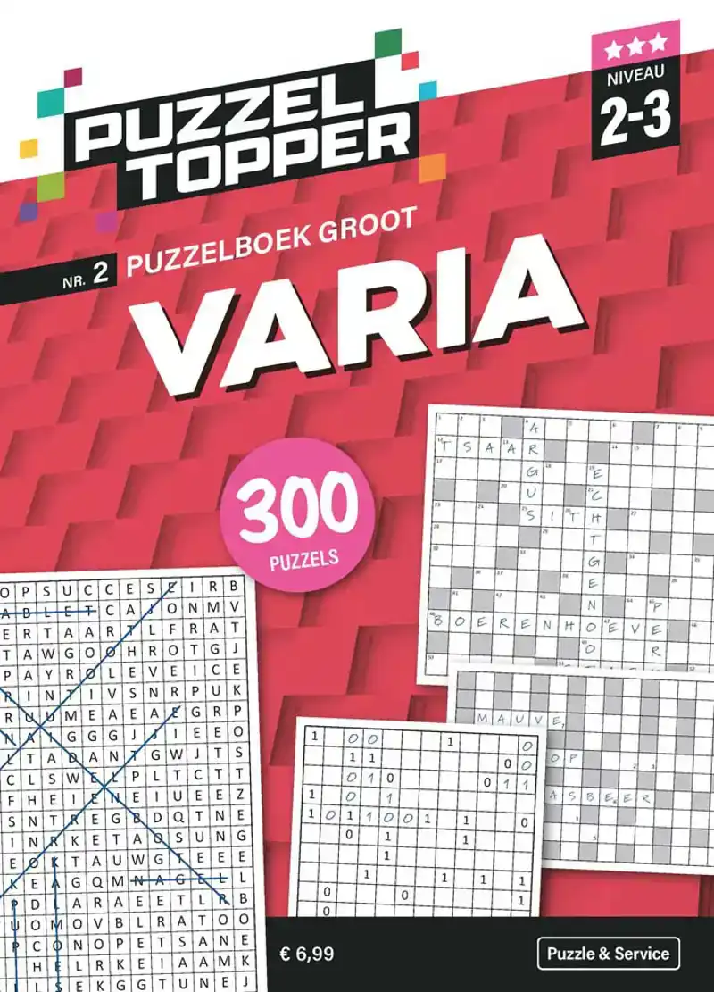 Puzzelboek groot varia 2-3 punten nr.2 Puzzeltopper