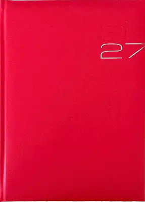 Weekagenda 2027 rood