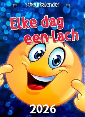 Scheurkalender 2026: Elke dag een lach