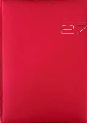 Weektimer A4 2027 rood