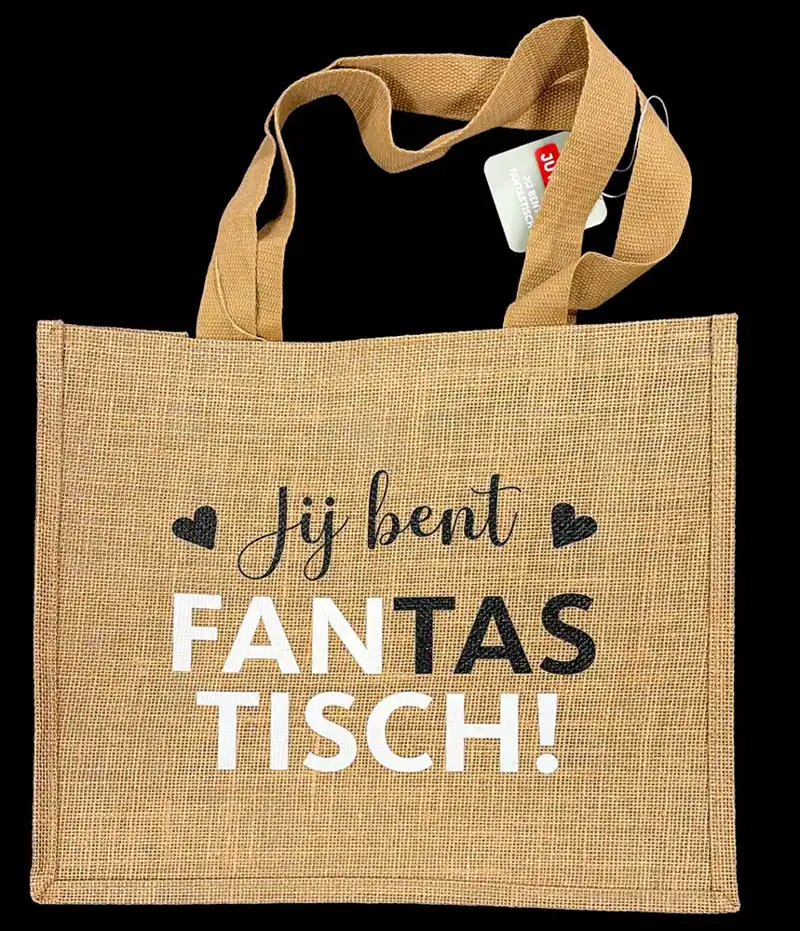 Jute Tas: Jij bent FanTAStisch