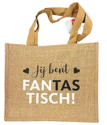 Jute Tas: Jij bent FanTAStisch