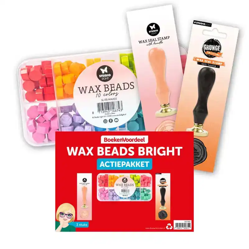 Actie pakket wax beads bright