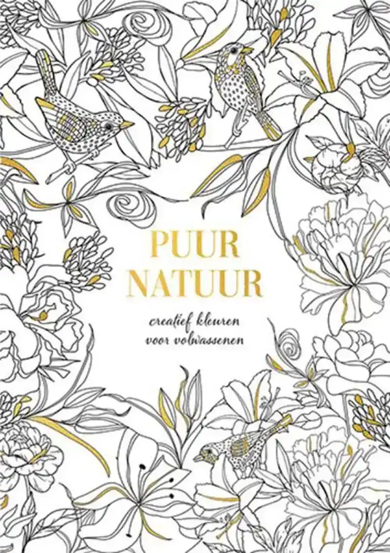 Puur natuur - Creatief kleuren voor volwassenen