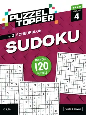 Puzzelblok sudoku 4 punt nr.2 puzzeltopper