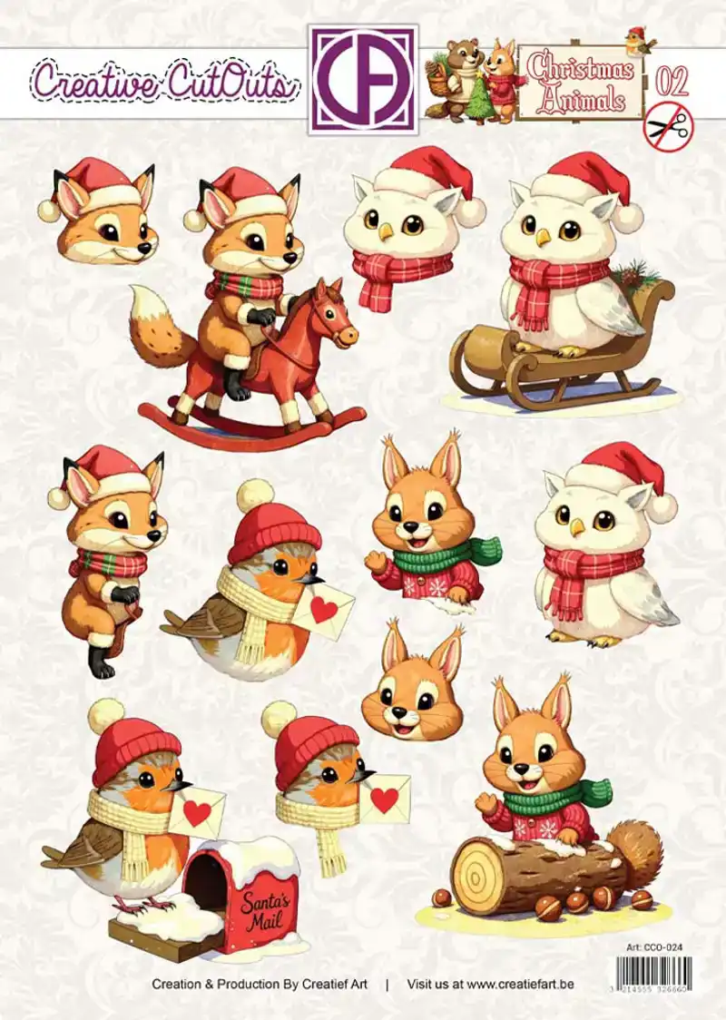 Christmas Animals stansvel 2