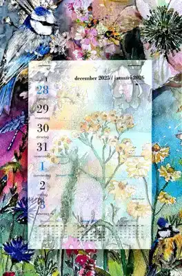 Weekblok kalender 2026 Art Tiny Weijers