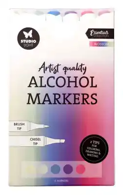 Studio Light Alcohol Markers blossom essentials 6 stuks