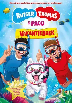 Rutger, Thomas & Paco Vakantieboek