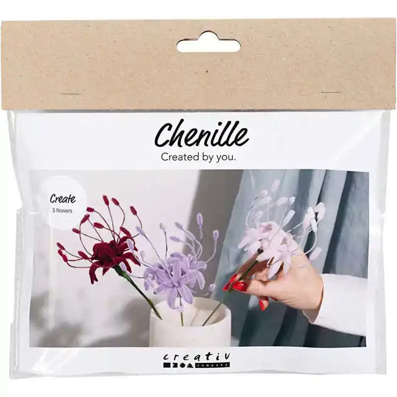 Hobbyset Bloemen van Chenilledraad, Lelie
