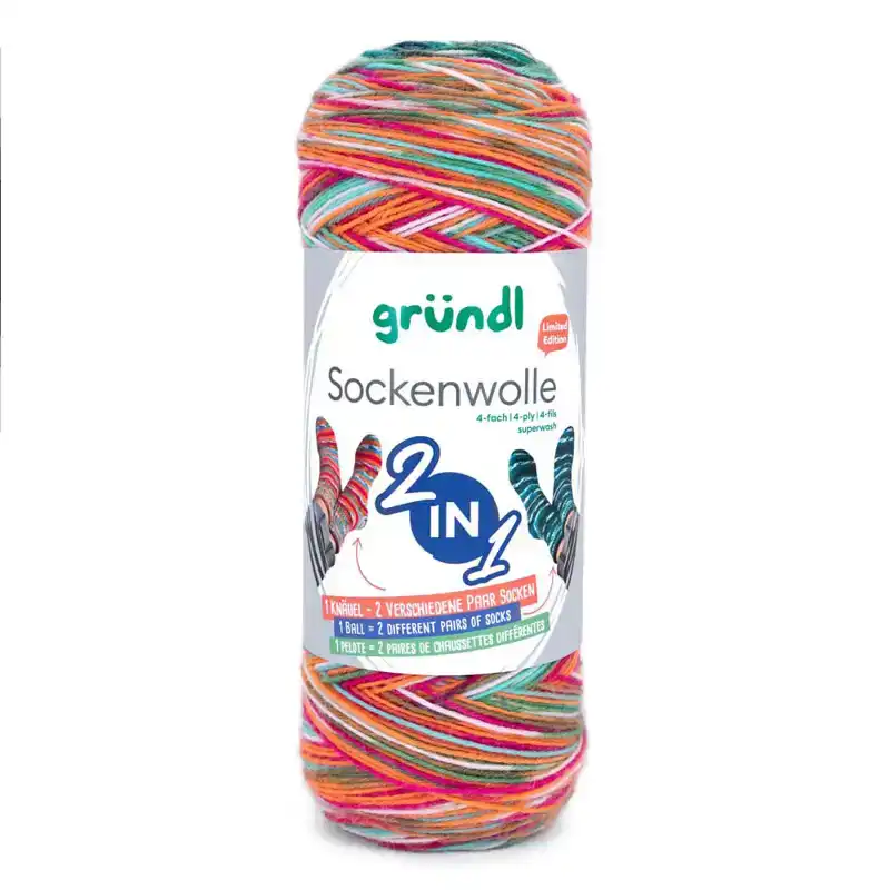 Sokkenwol 02 1 bol voor 2 paar sokken