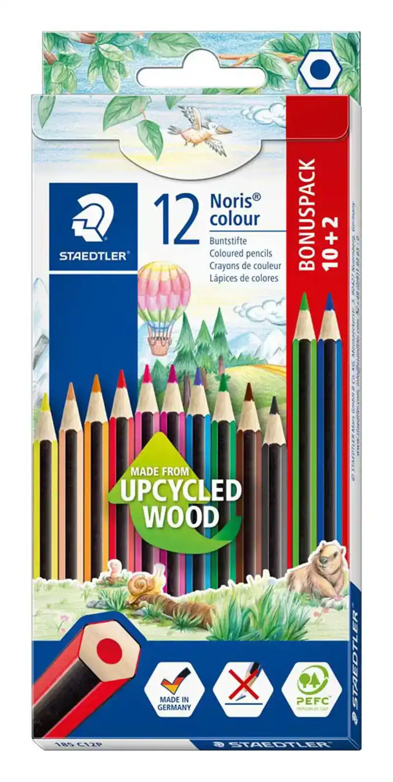 Noris color kleurpotloden 10+2 gratis