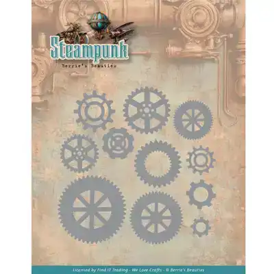 Berries Beauties steampunk snijmal gears