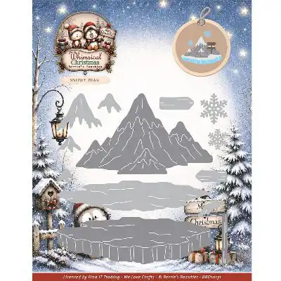 Snijmal Berries Beauties Whimsical Christmas Snowy Peak