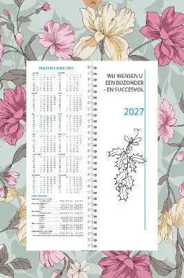 Omlegweek met koord bloemen groen 2027