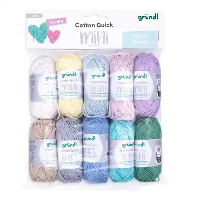 Cotton quick mini pastell shades