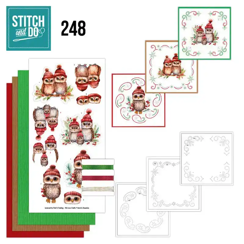 Stitch and Do 248 Berries Beauties a Very Furry Christmas