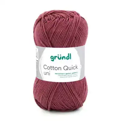 Cotton Quick Uni 155 bordeaux 50 gram