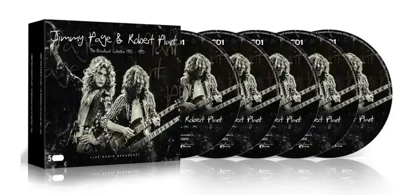 Jimmy Page & Robert Plant The Broadcast Collection 1983-1995 5 CD