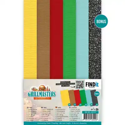 Linen Cardstock Pack Berries Beauties Grillmasters 4K
