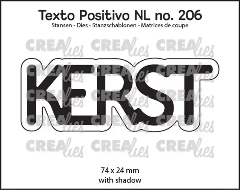 Crealies Kerst