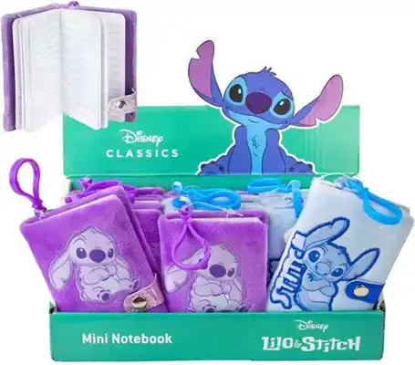 Disney Lilo & Stitch mini pluche notitieboek