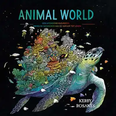 Animal World - kleurboek