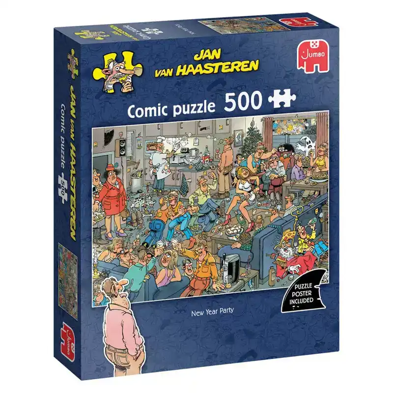 Legpuzzel Jan van Haasteren New Year party