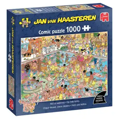 Legpuzzel Jan van Haasteren Op hete kolen