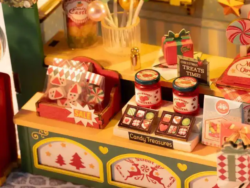Robotime christmas candy stand DS043
