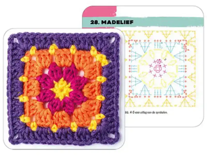 Mix & Match granny squares haaksteken